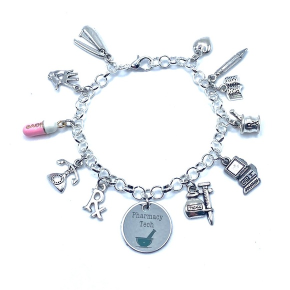Pharmacy Tech Charm Bracelet - Picture 8 of 8